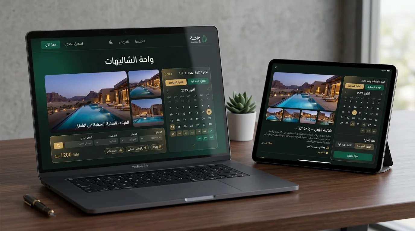 Oasis Chalets and Resorts Management Platform