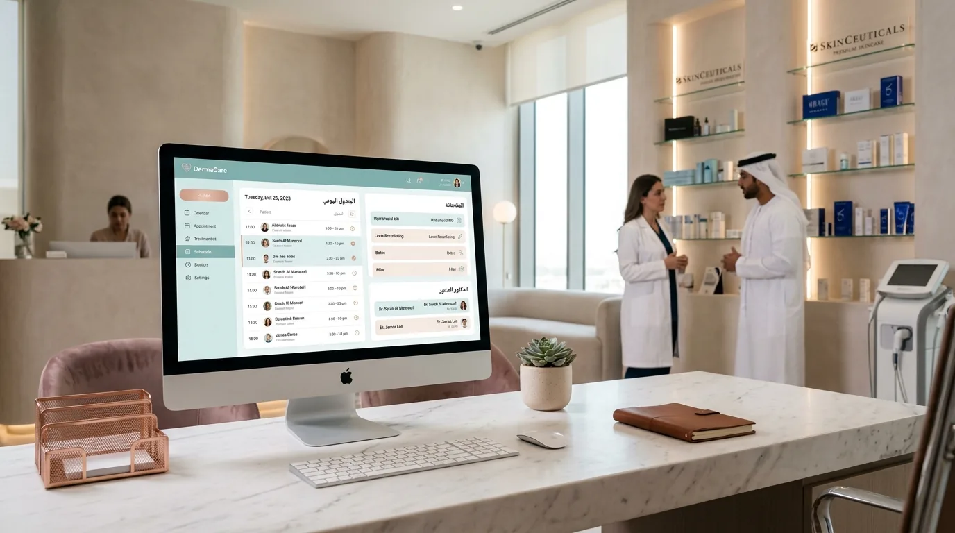 DermaCare Specialized Dermatology and Skin Clinic Management System
