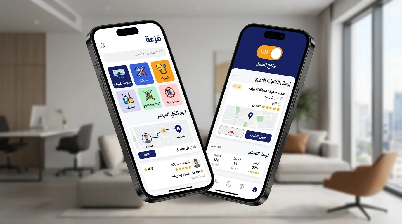 Fazaa Home Services Platform