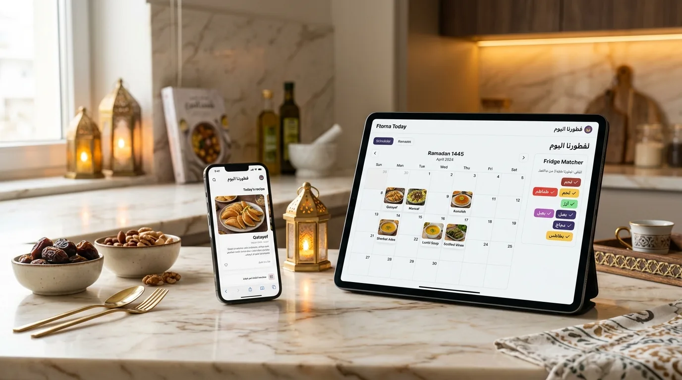 Ftorna Platform - Ramadan Meal Scheduler & Smart Fridge Matcher