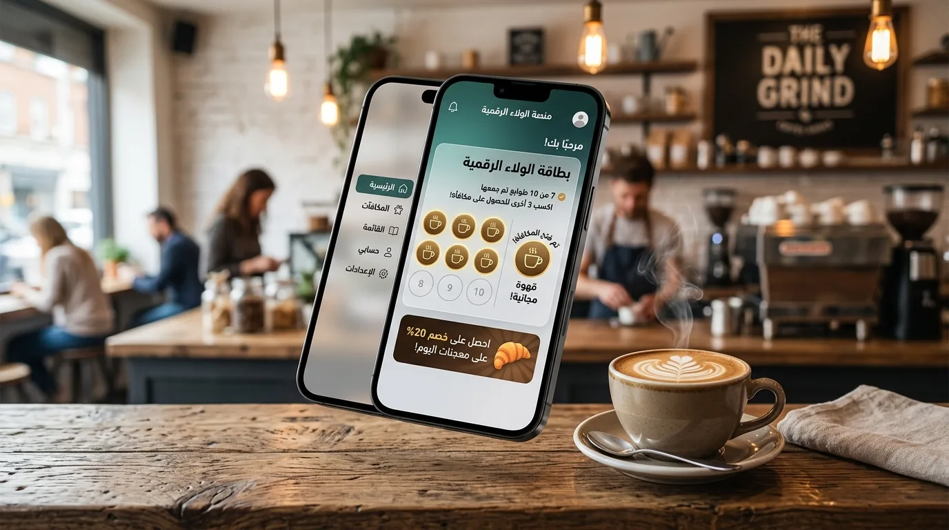 Digital Loyalty Platform - Smart Replacement for Paper Stamp Cards